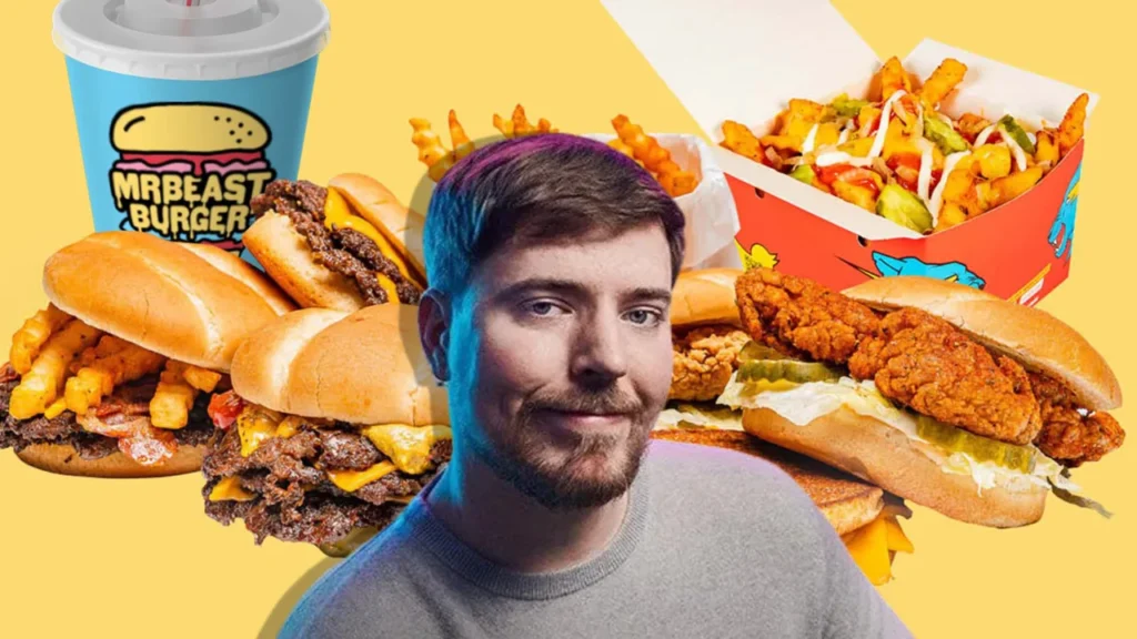 image of mr beast burger