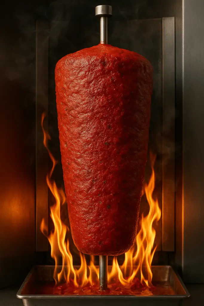 Red Doner kebab